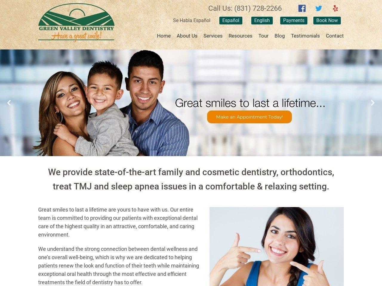 Green Valley Dentist screenshot