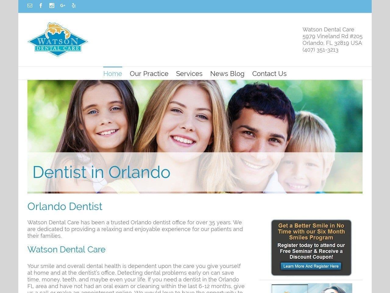 Watson Dental Care screenshot