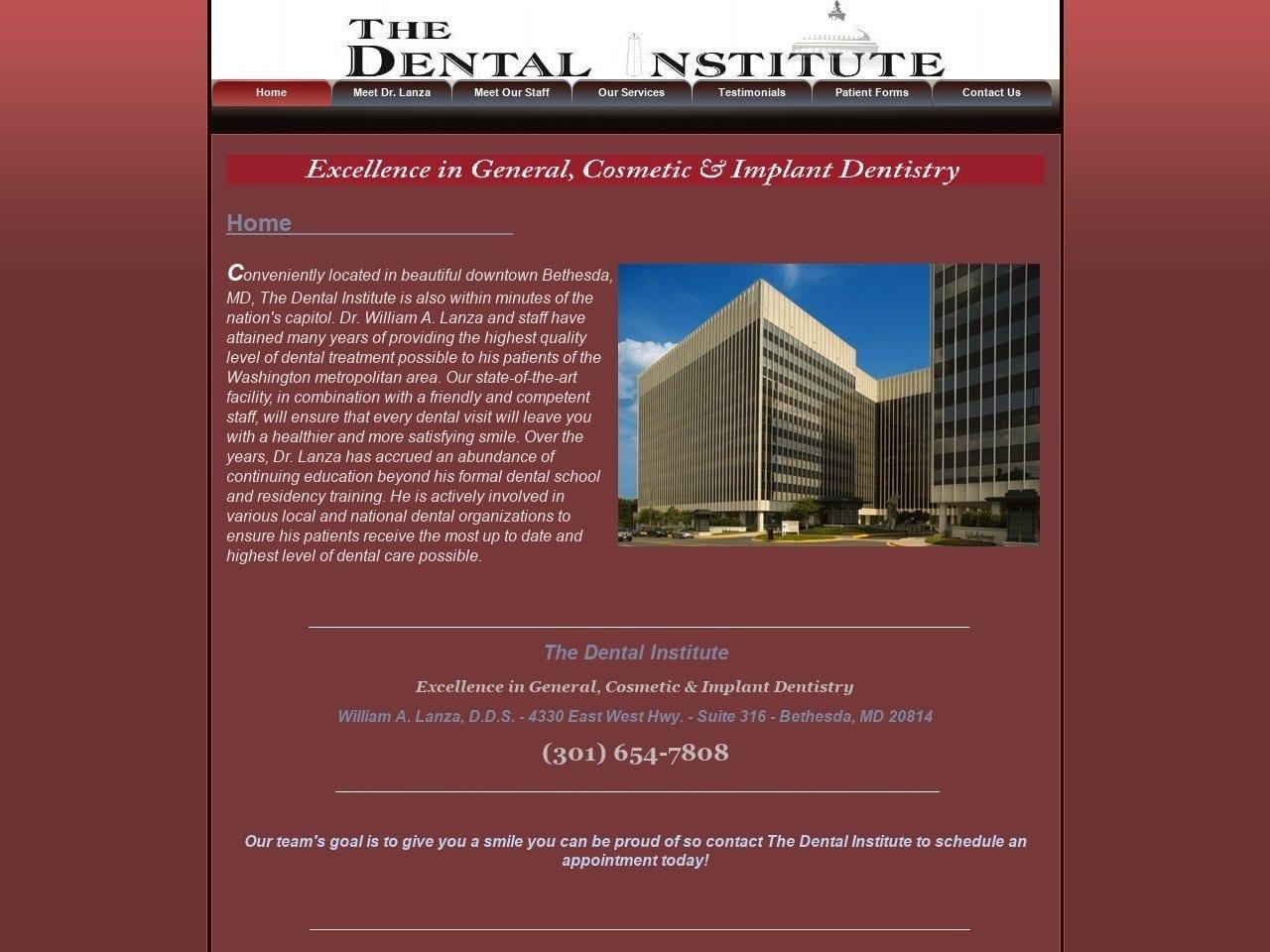 William A. Lanza D.D.S./The Dental Institute