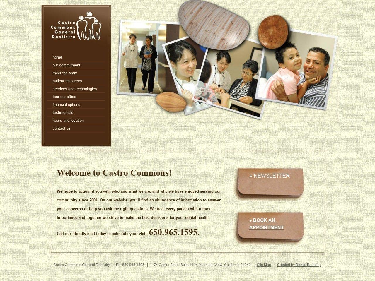 Castro Commons Dentist screenshot