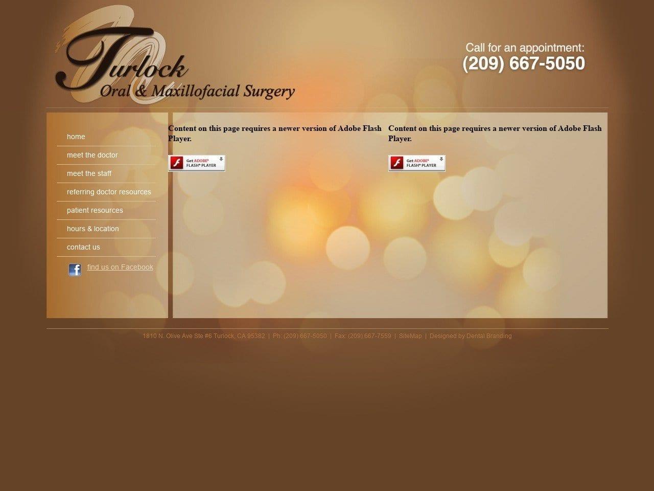 Turlock Oral Maxillofacial screenshot