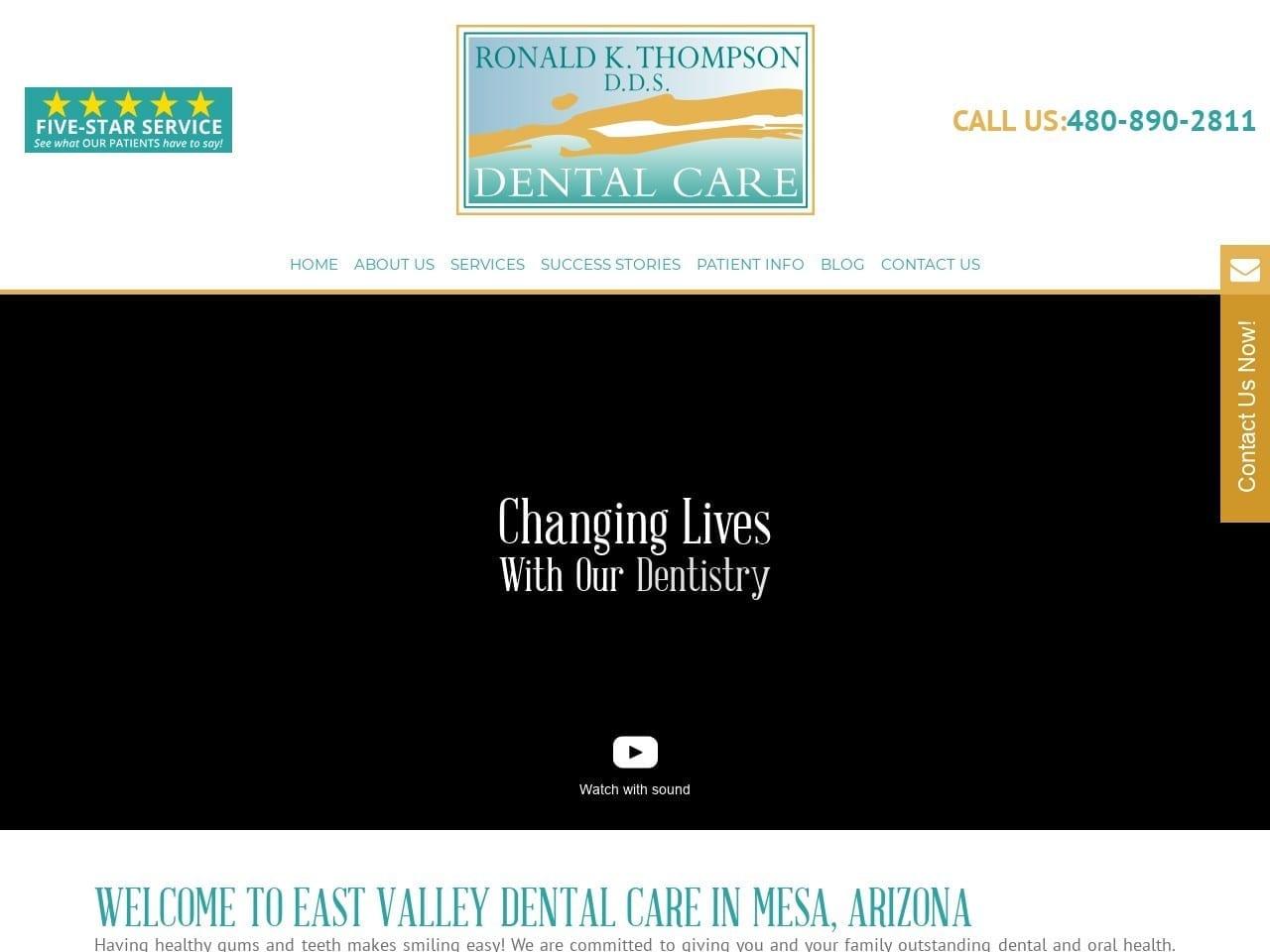 East Valley Dental Care screenshot