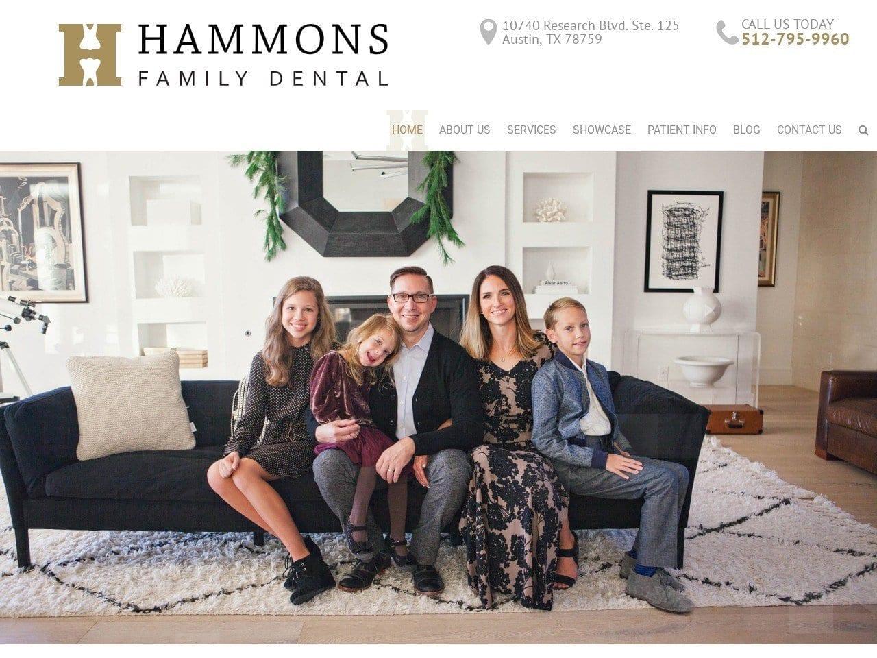 Hammons Family Dental screenshot