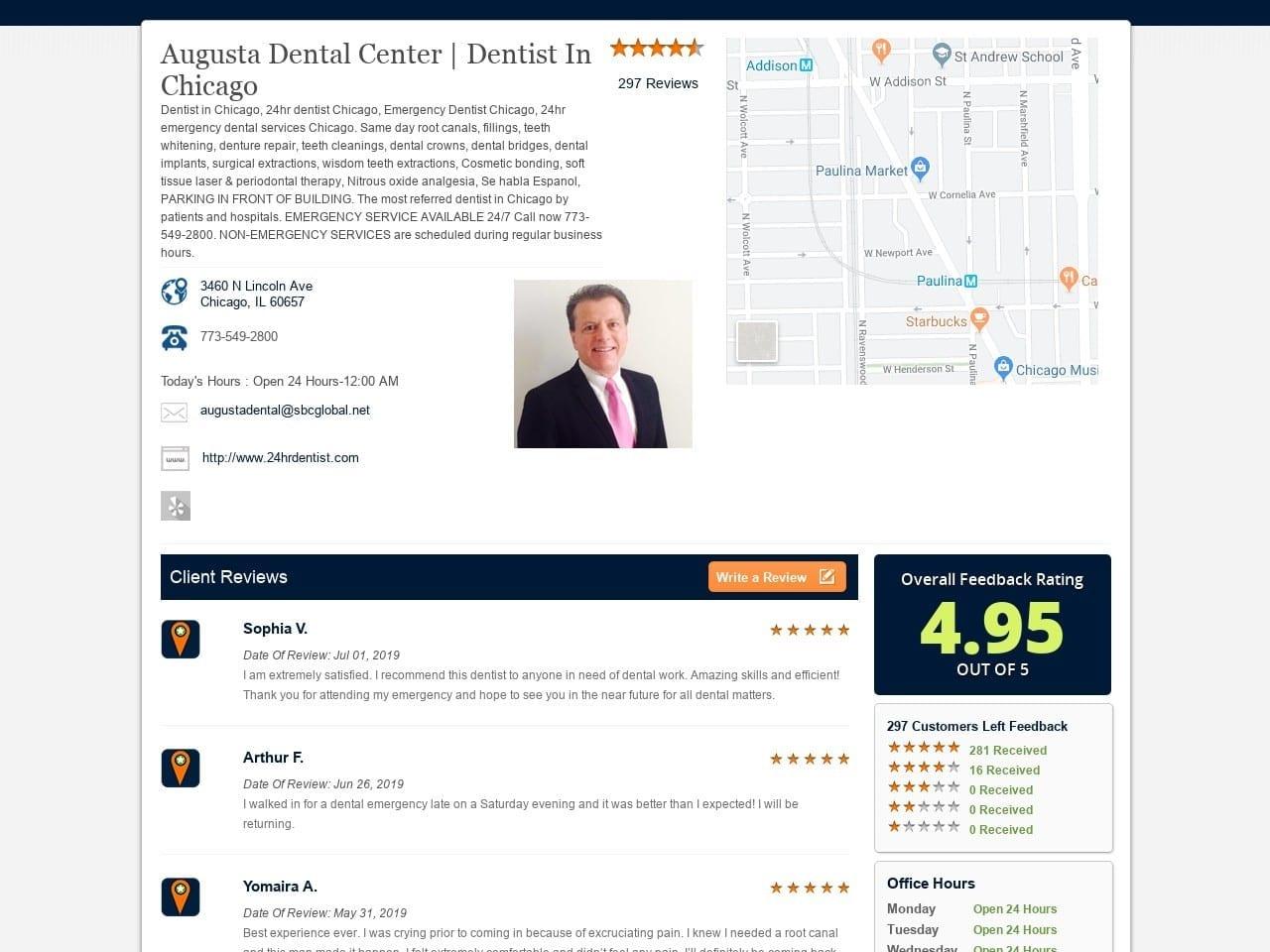 Annie Tsang DDS (Augusta Dental Center) screenshot
