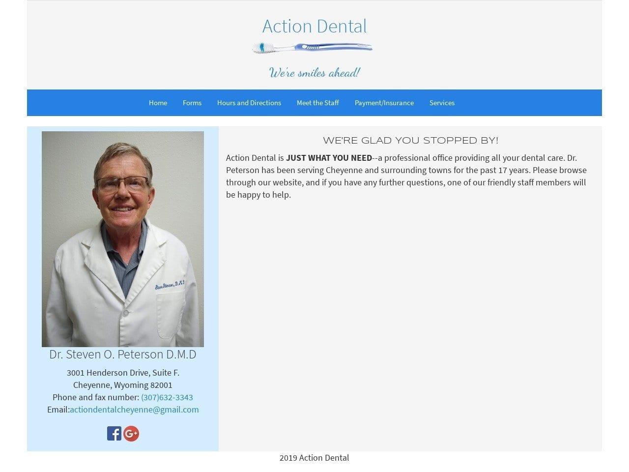Action Dental Peterson Steven O DDS