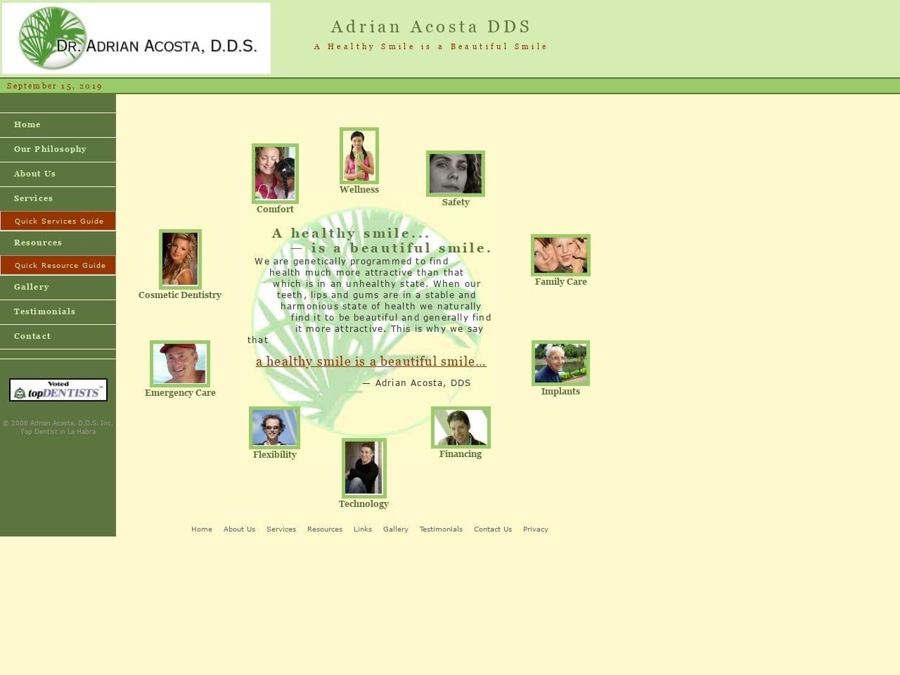 Dr. Adrian Acosta DDS