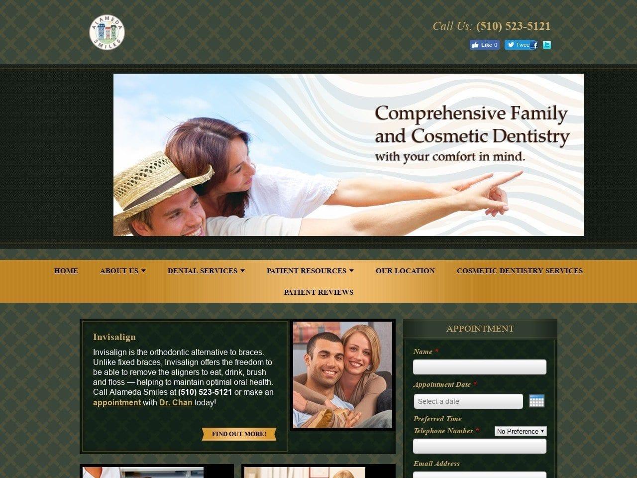Alameda Family Dentist screenshot