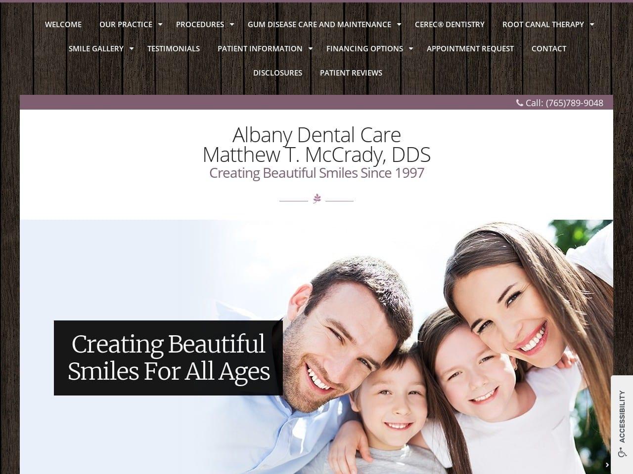 Dr. Matthew T. Mccrady DDS