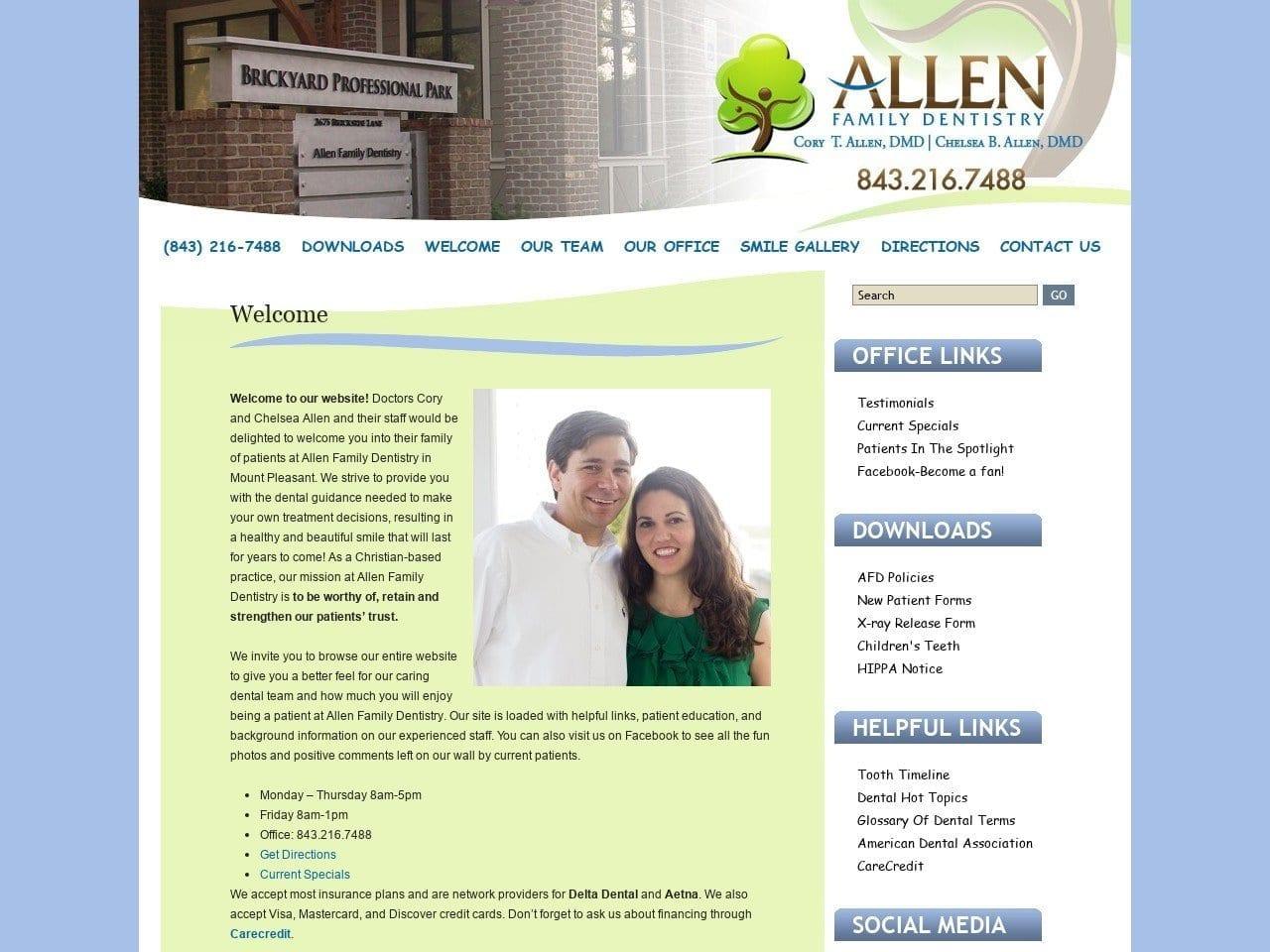 Allen Family Dentist screenshot