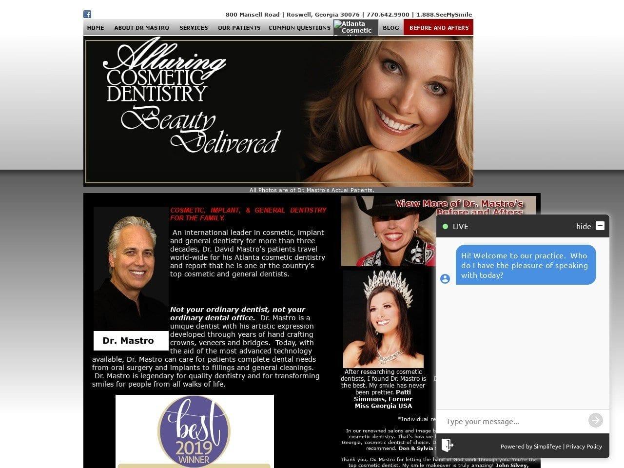 Dr. David M Mastro DDS