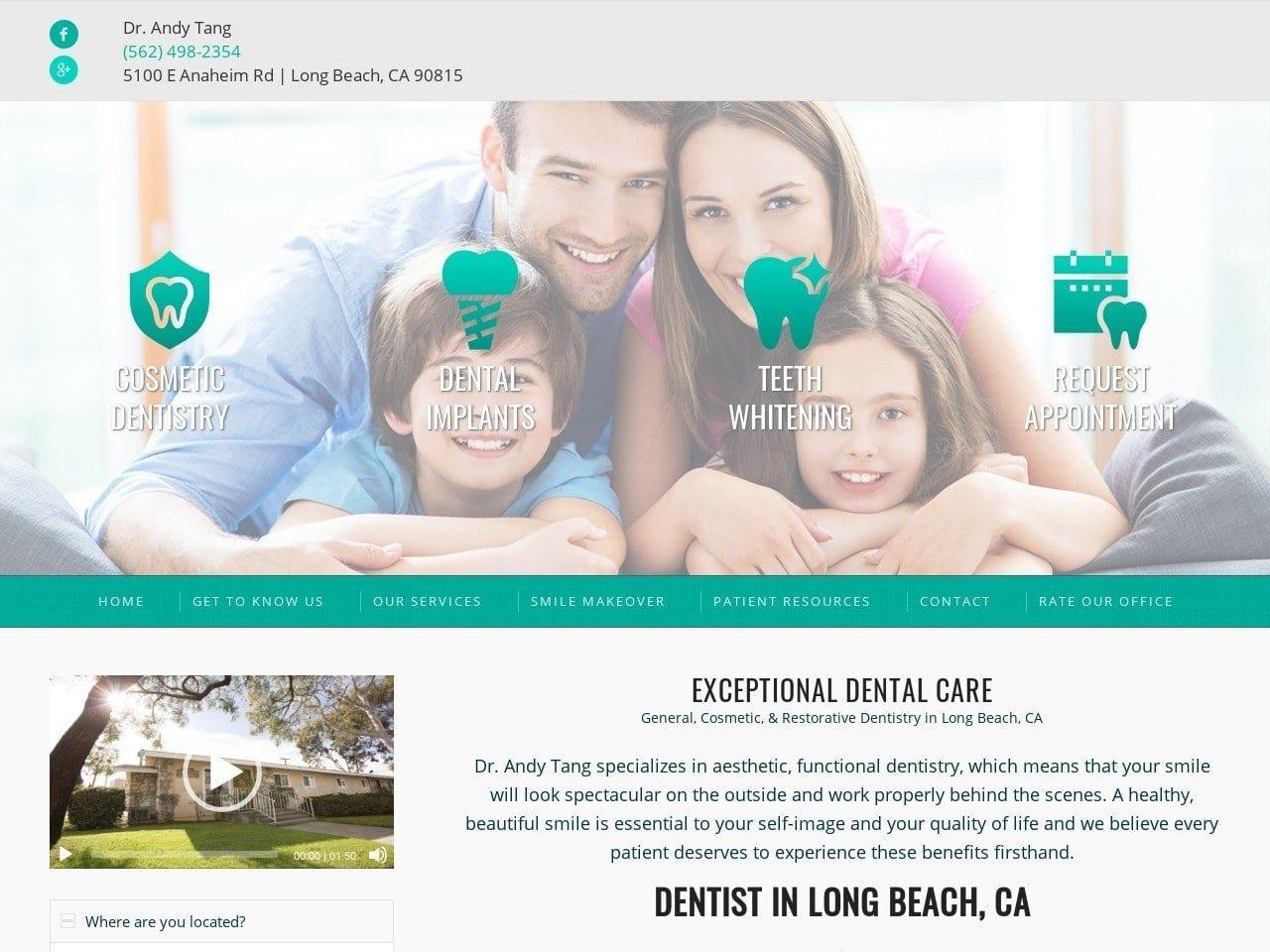 Andy Tang DDS Inc screenshot