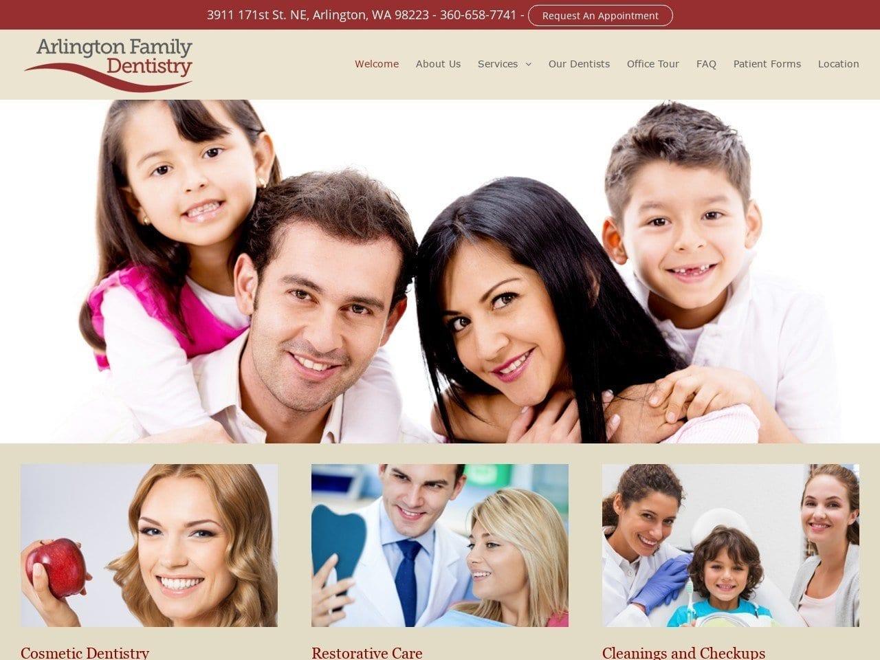 Arlington Family Dentistry screenshot