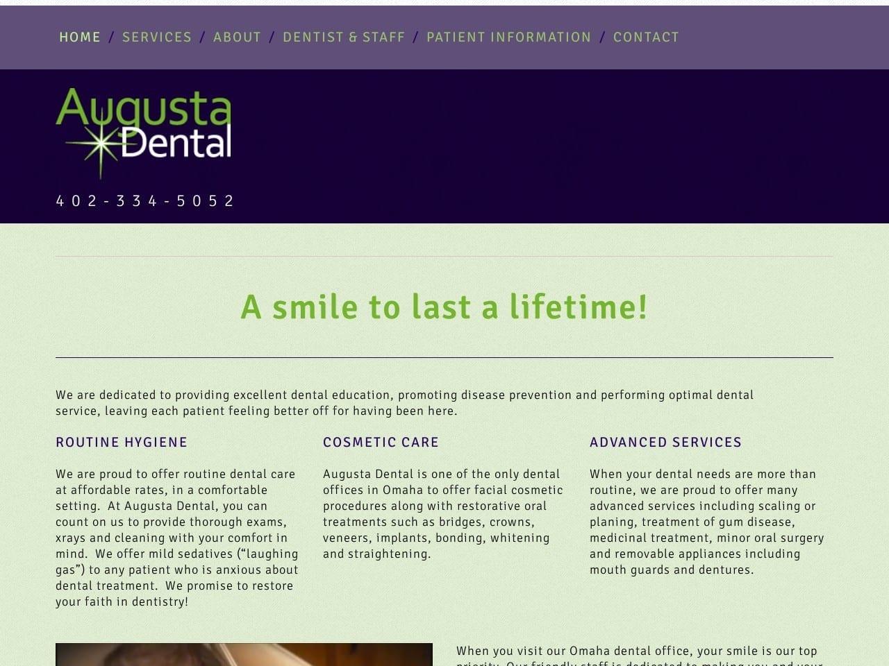 Augusta Dental Associates PC screenshot