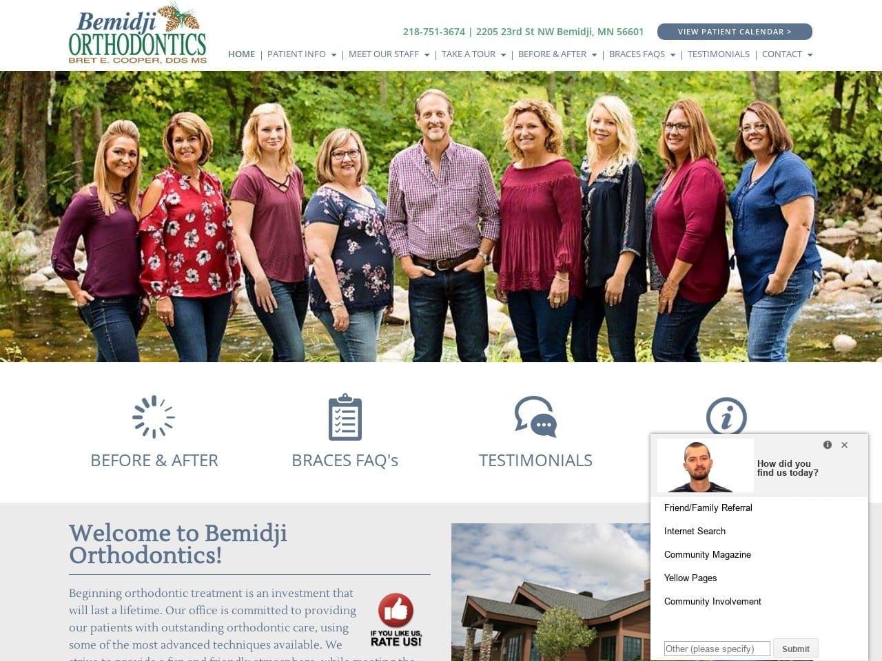 Bemidji Orthodontics Cooper Bret E DDS
