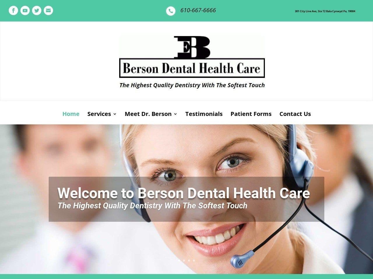 Berson Dental Health Care screenshot
