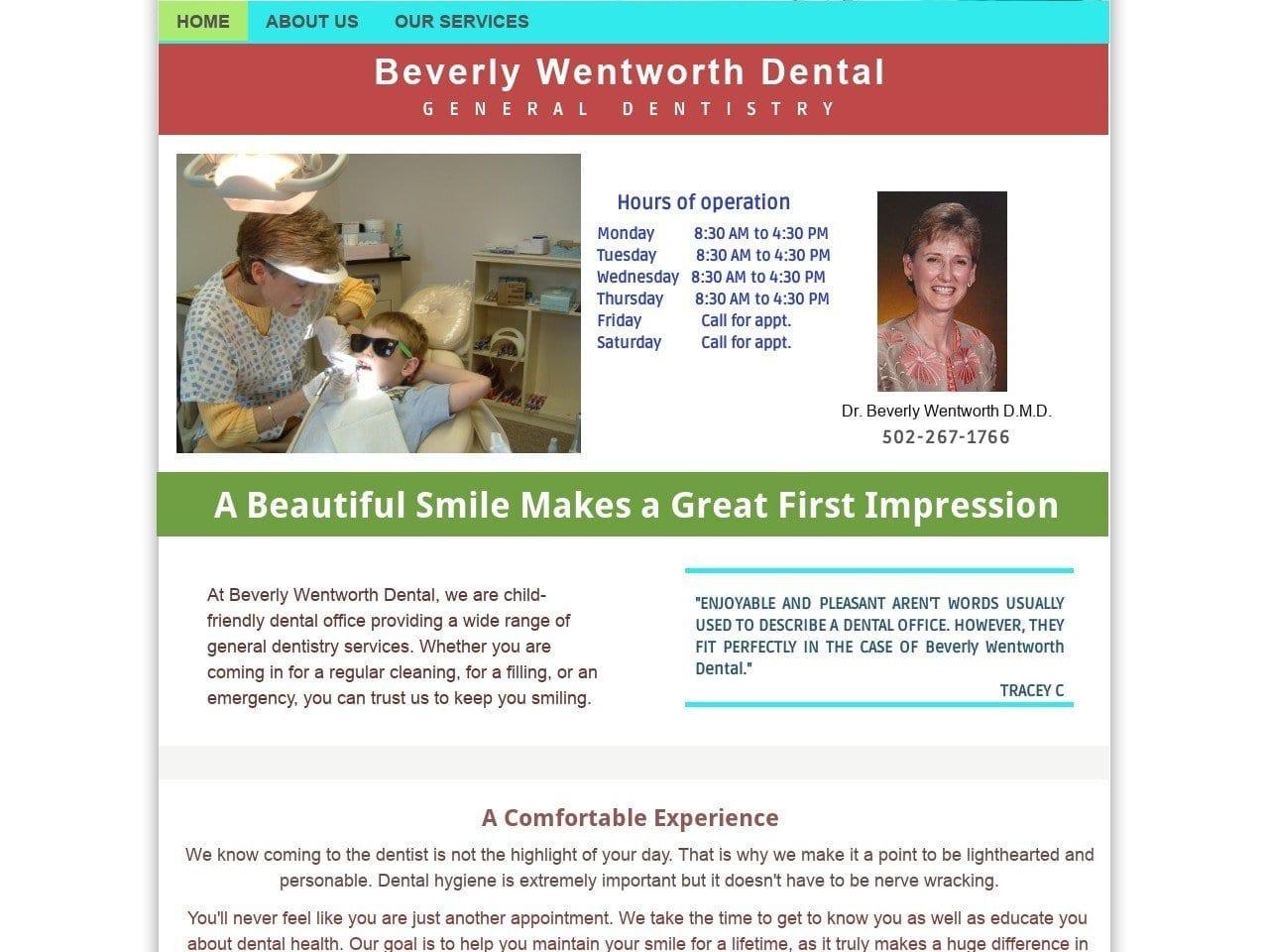 Dr. Beverly B. Wentworth DMD