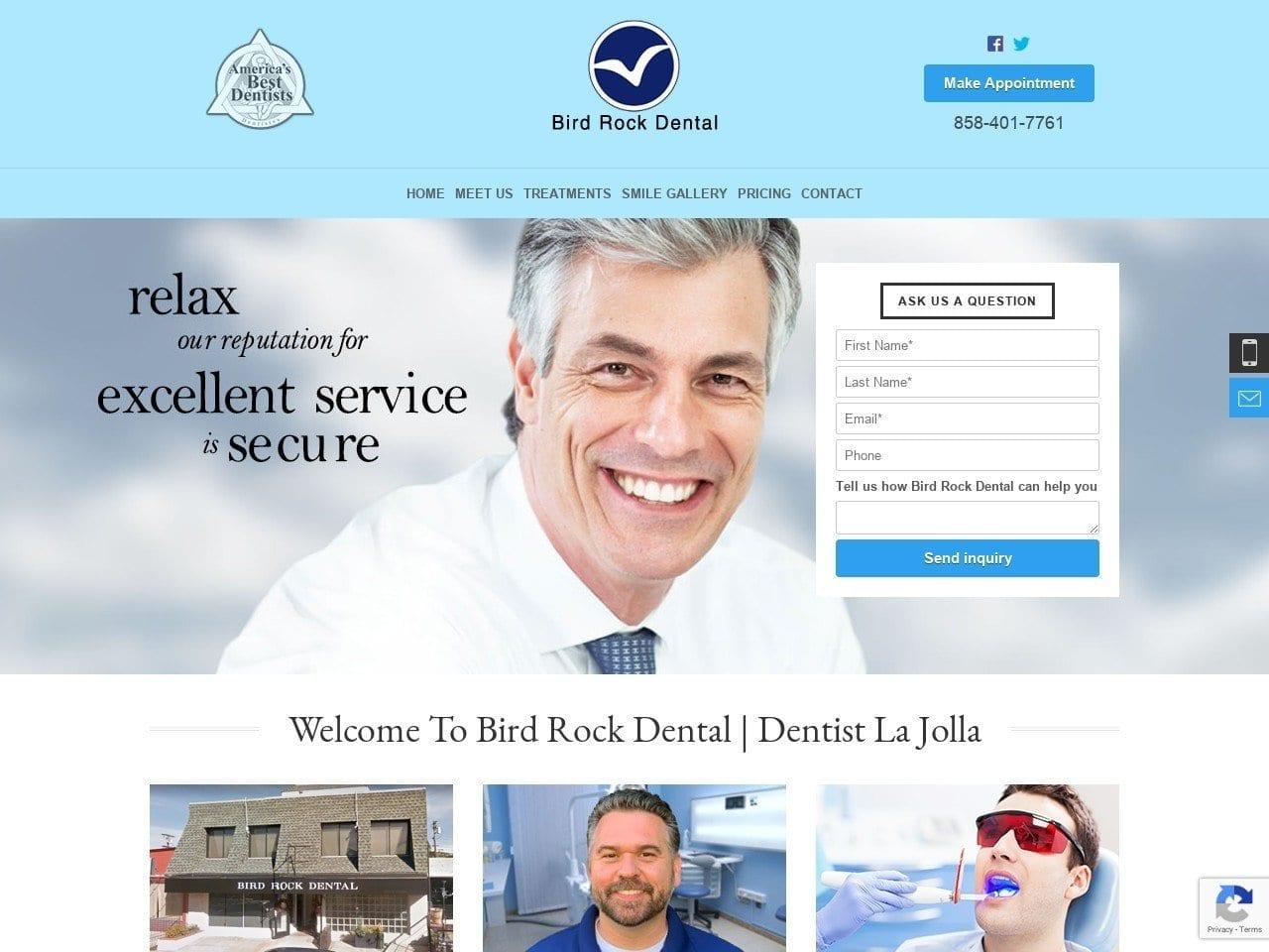 Bird Rock Dental screenshot