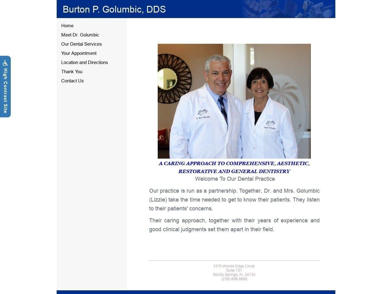 Burton P. Golumbic DDS