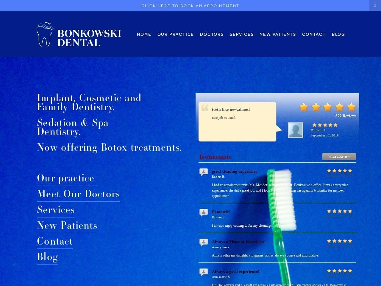 Bonkowski Jr Joseph G DDS