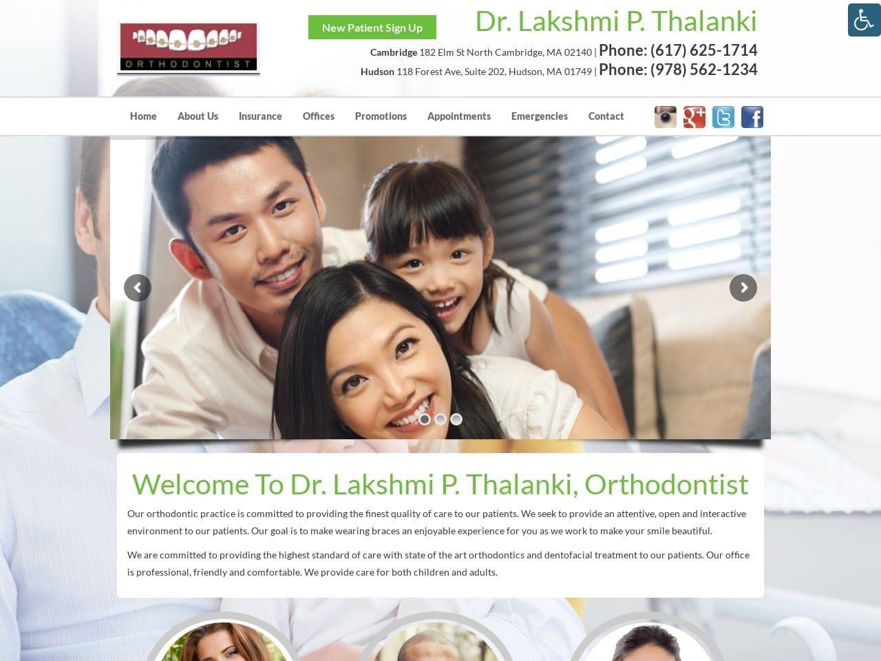 Dr. Lakshmi P. Thalanki, Orthodontist