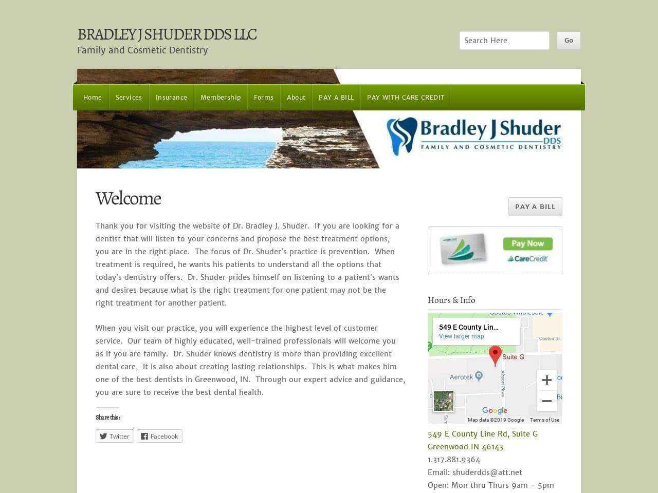 Bradley J Shuder DDS