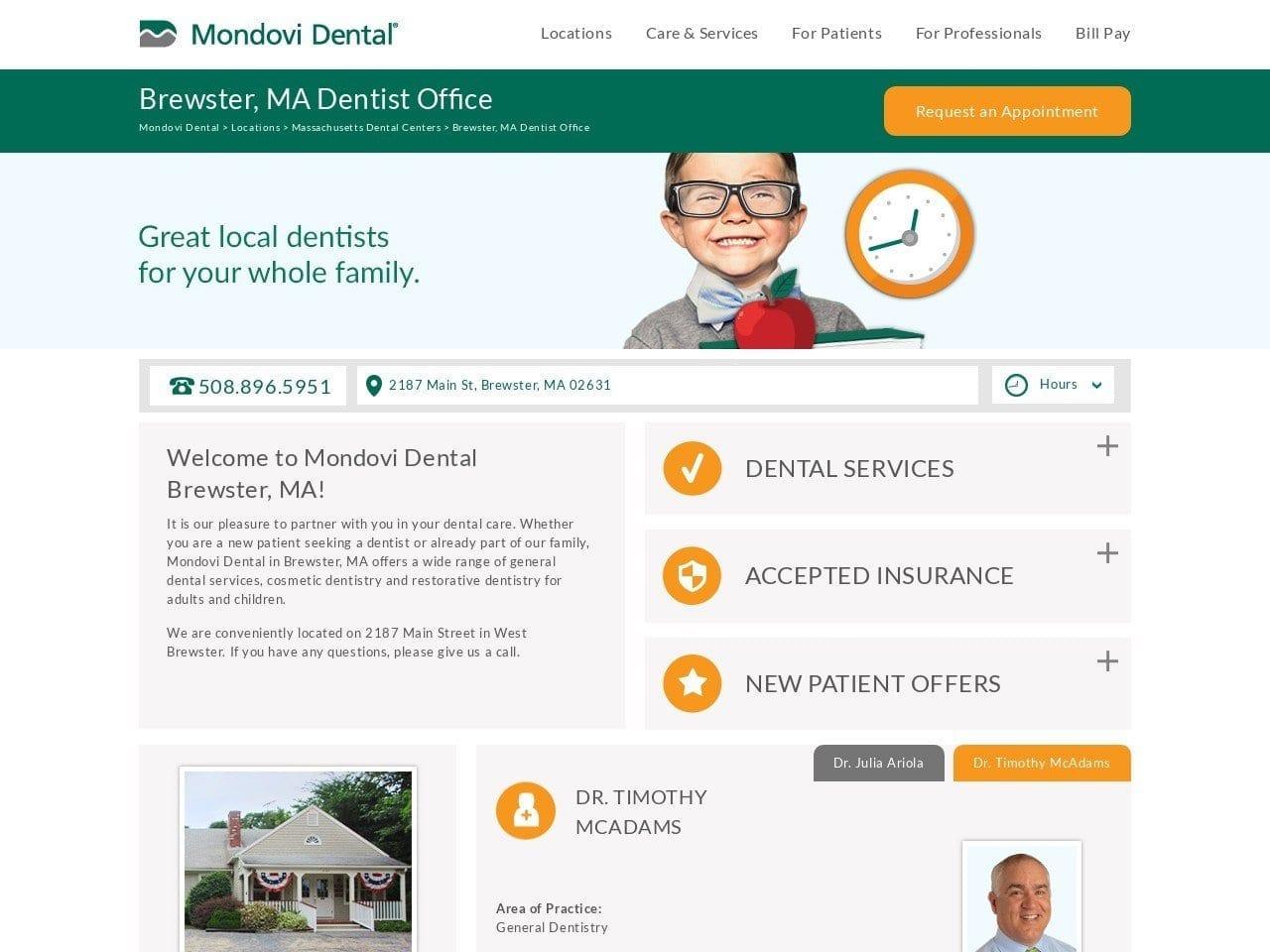 Breakwater Dental McAdams Timothy C DDS
