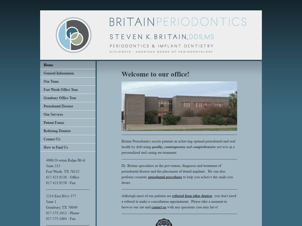 Britain Periodontics screenshot