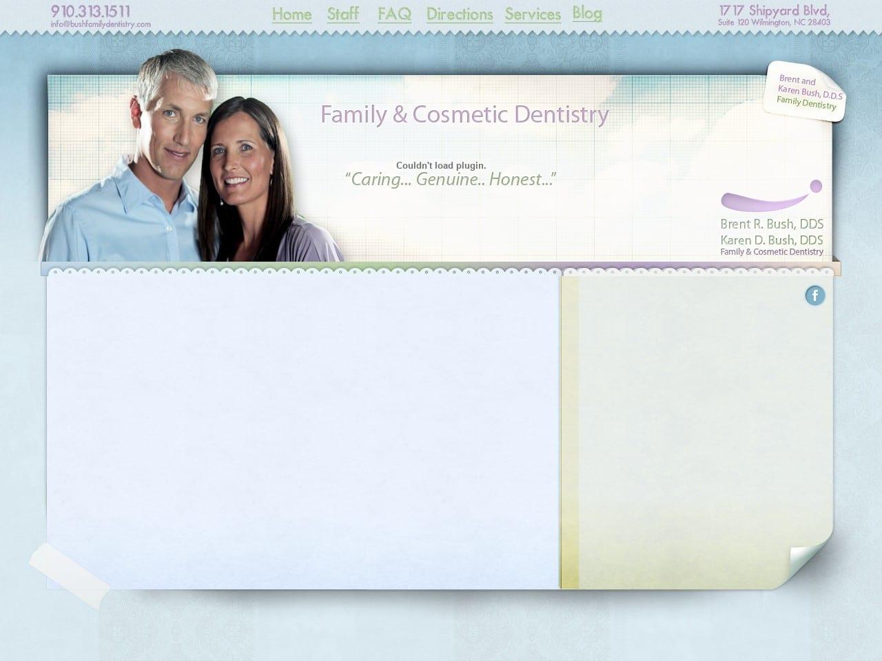 Bush Family & Cosmetic Dentistry screenshot