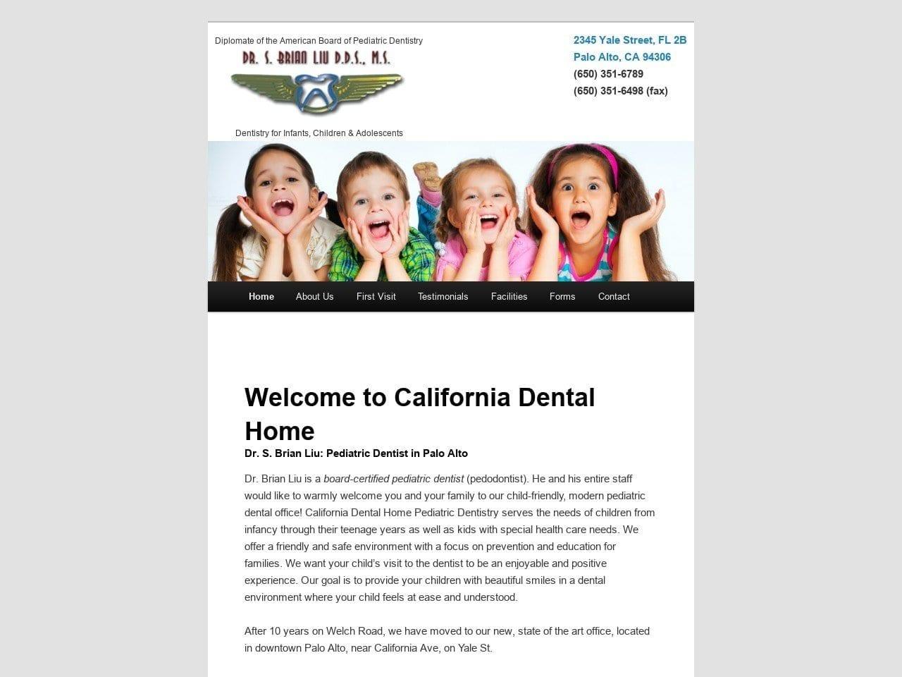 Dr S. Brian Liu DDS MS screenshot