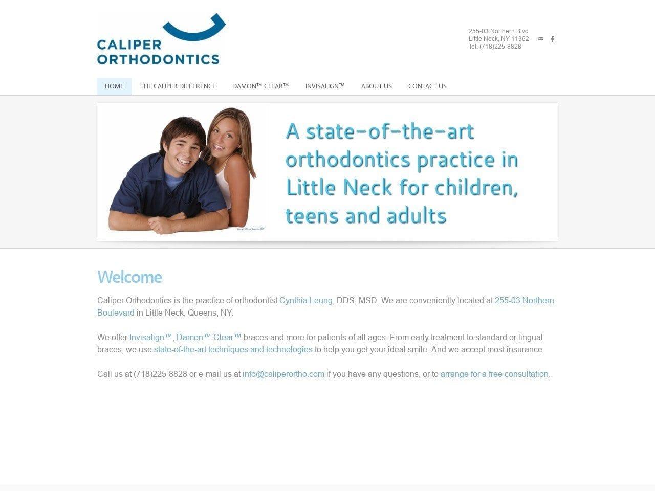 Caliper Orthodontics screenshot