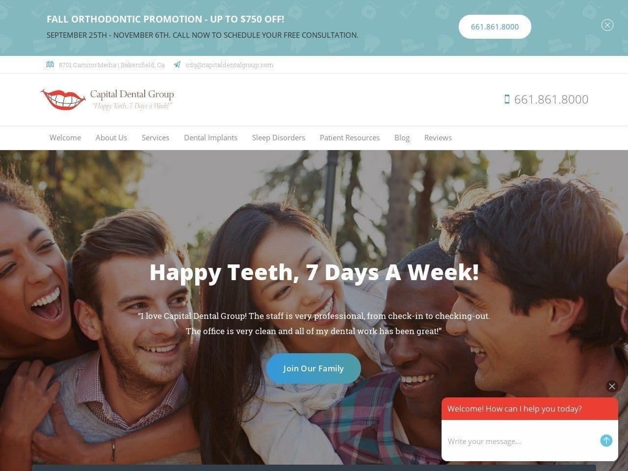 Capital Dental Group screenshot