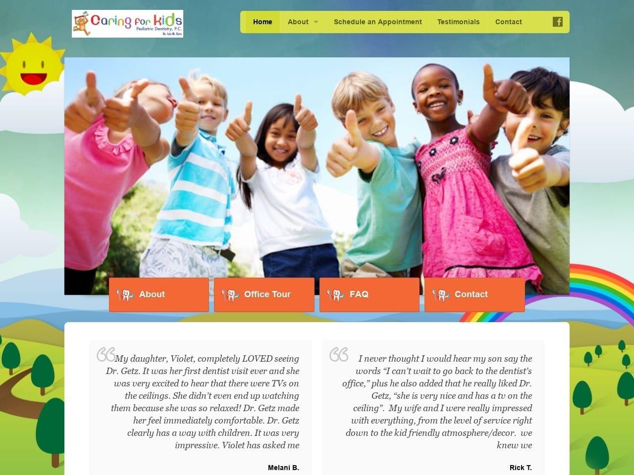 Caring For Kids Pediatric Dentistry P.C. screenshot