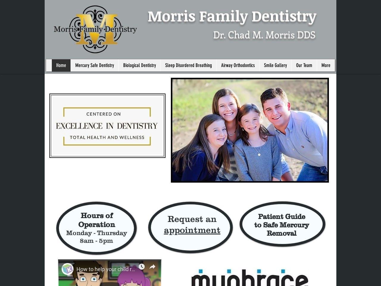 Chad M. Morris DDS Morris Family Dentistry screenshot