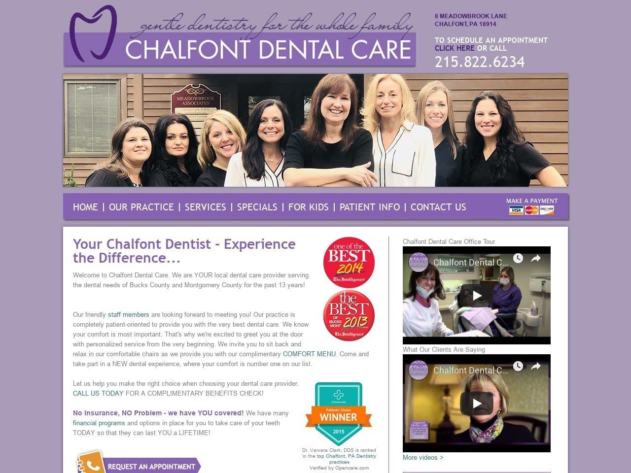Chalfont Dental Care Clark Varvara DDS