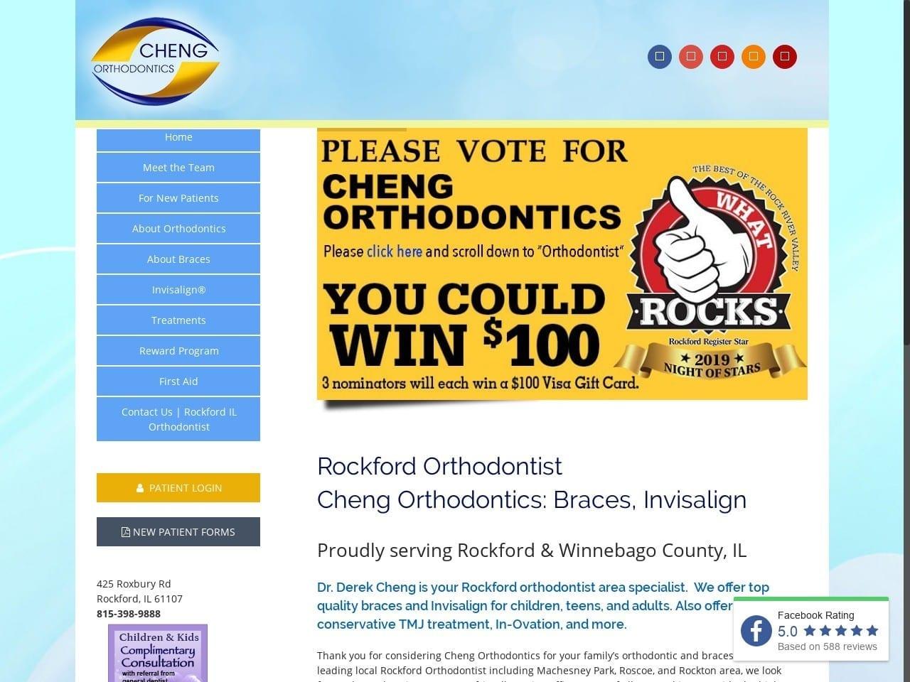 Cheng Orthodontics screenshot