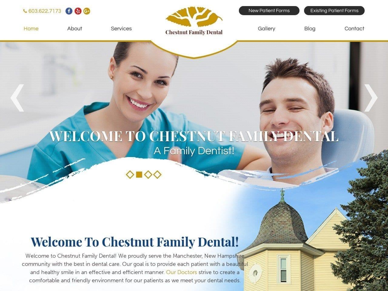 Chestnut Family Dental Mercado Daphnie DDS screenshot