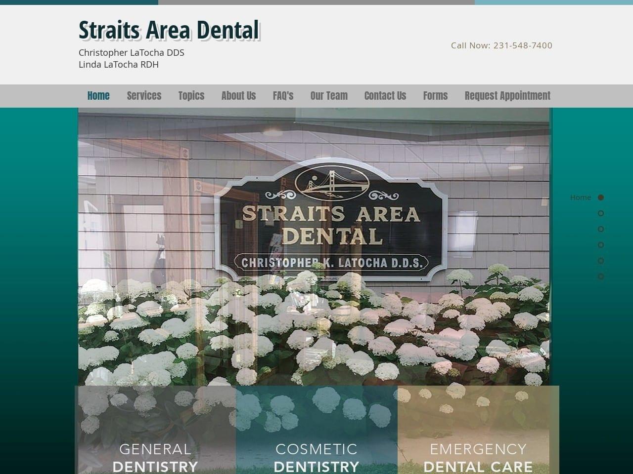 Straits Area Dental Latocha Christopher DDS