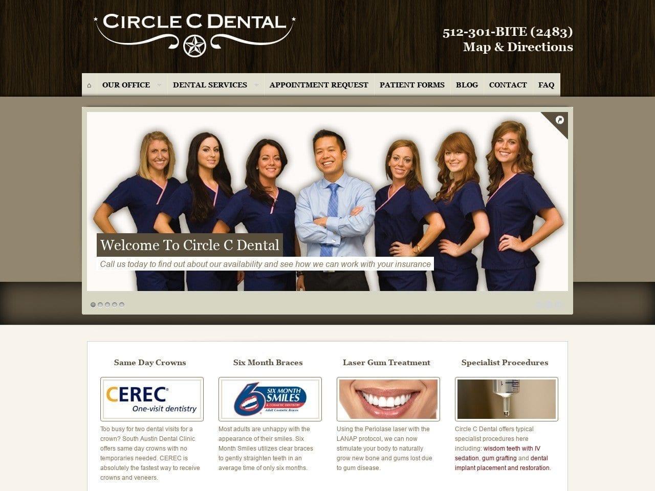 Circle C Dental screenshot