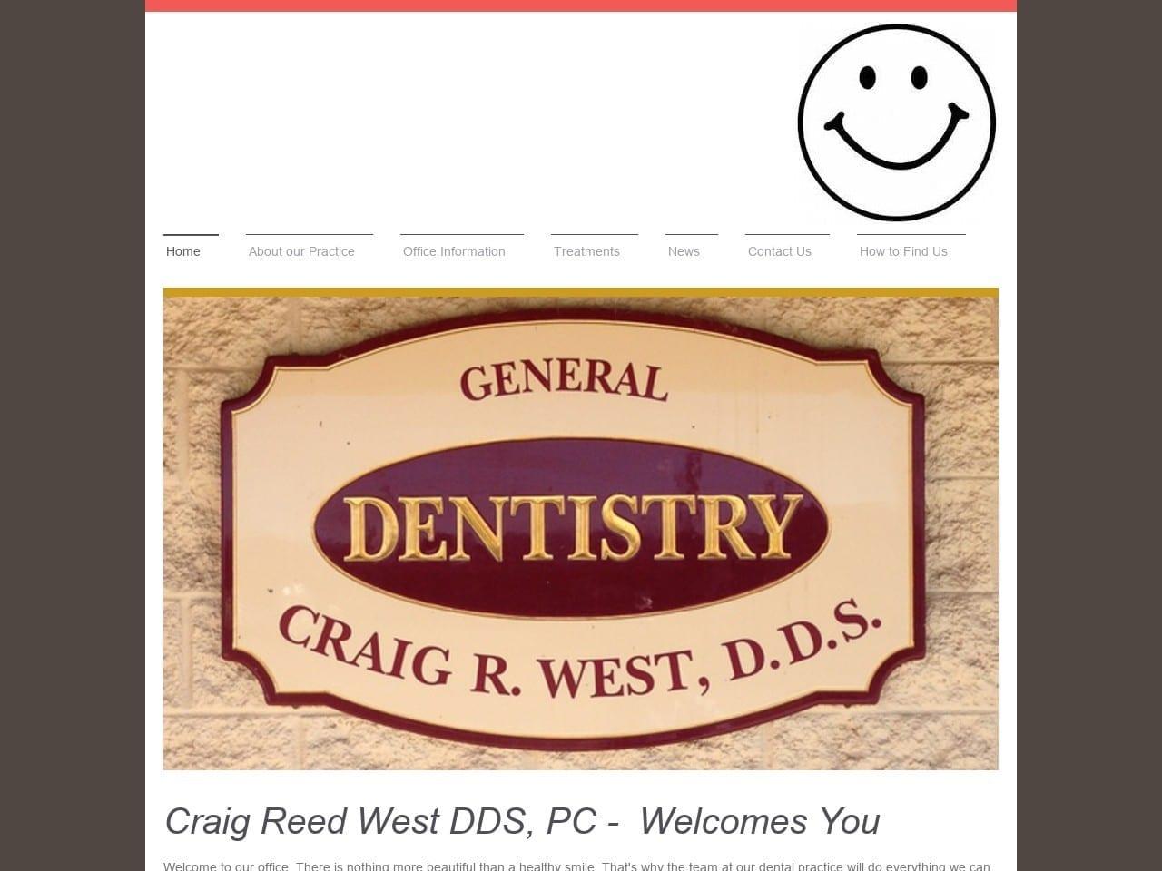 West Craig R DDS