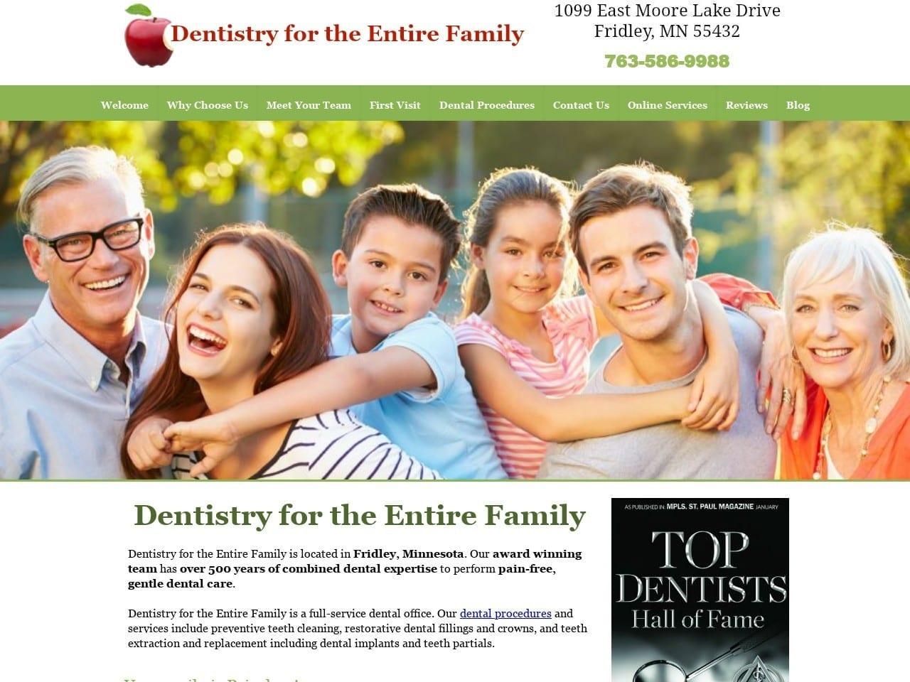 Dentistry For The Entire Family