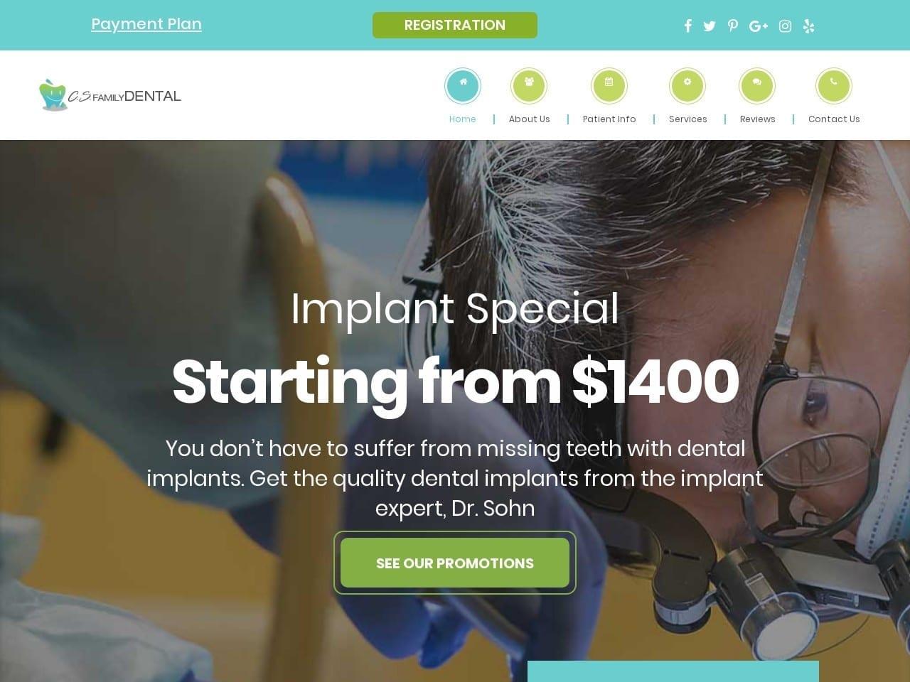 C S Dental PLLC screenshot