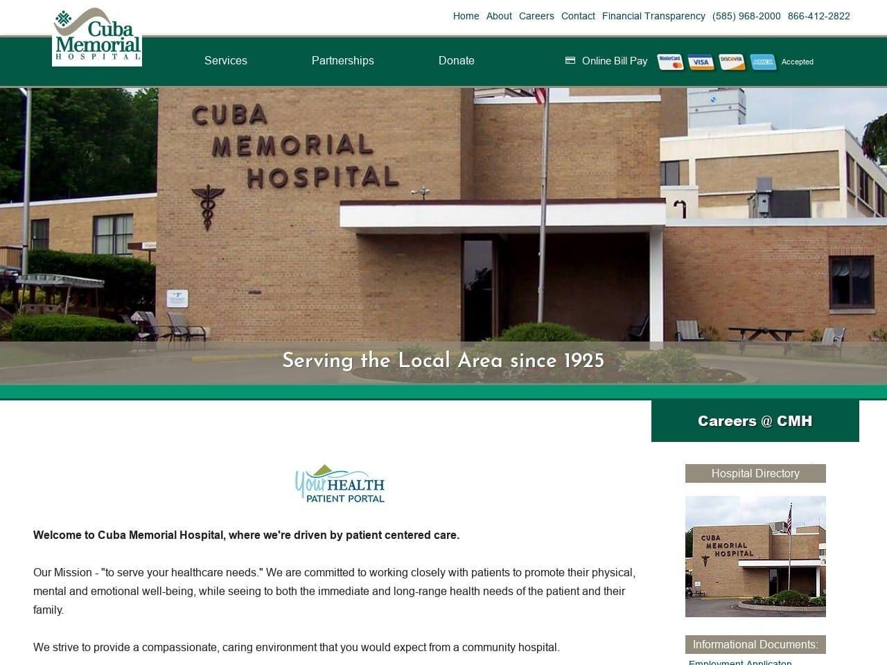 Cuba Memorial Hospital Inc