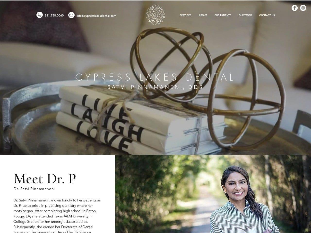 Cypress Lakes Dental Satvika Pinnamaneni DDS