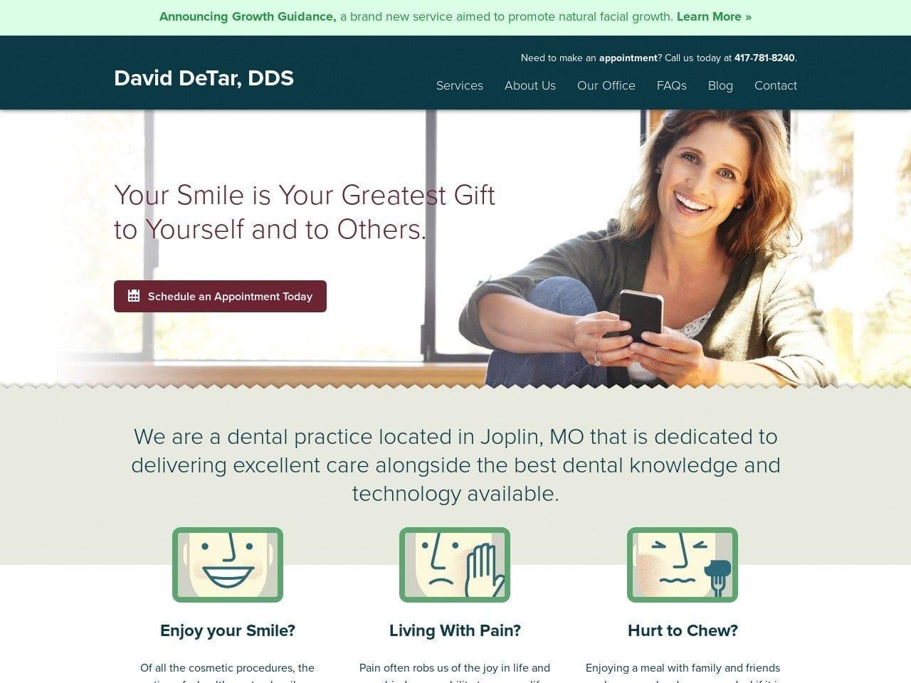 David L De Tar PC screenshot