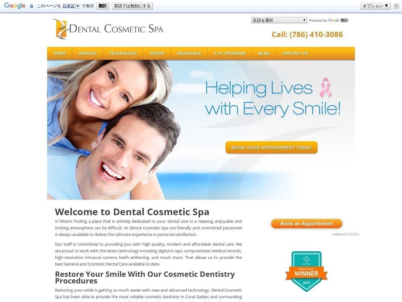Dental Cosmetic Spa screenshot