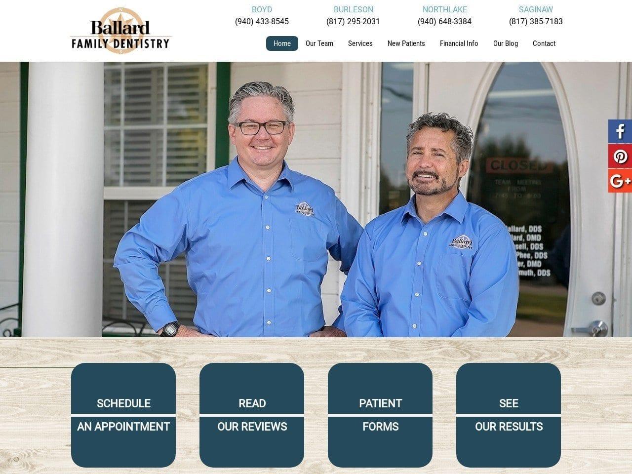 Ballard Family Dentistry Ballard Scott L DDS