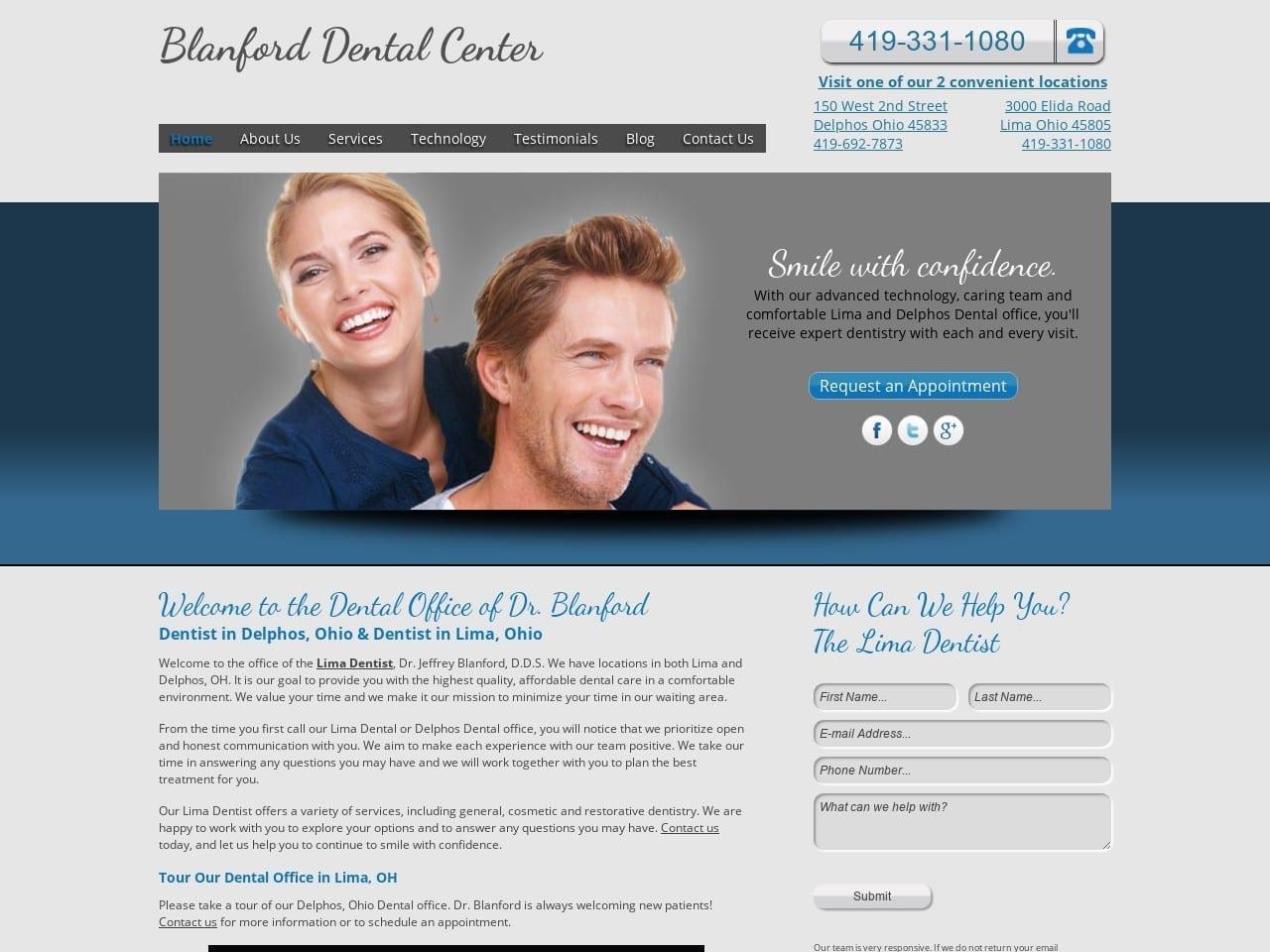 Lima Dentist Jeffrey J. Blanford Dds Blanford Dent