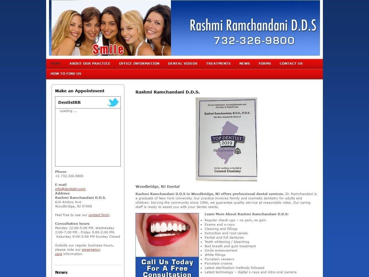 Dr. Rashmi K. Ramchandani DDS