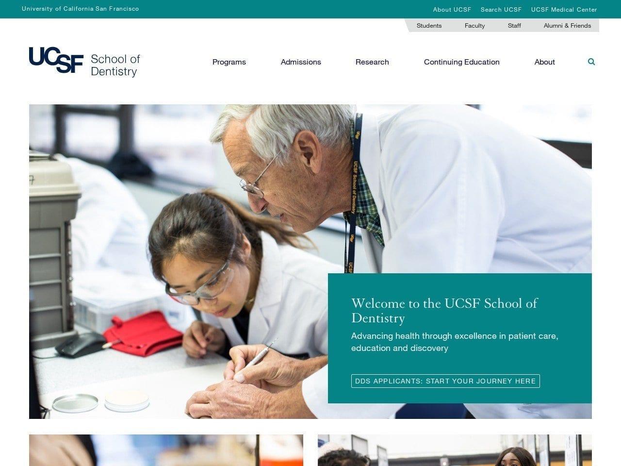 Ucsf School Of Dentist