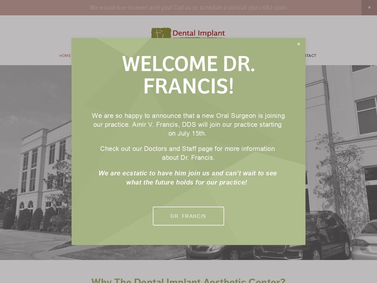 Dental Implant Aesthetic Center screenshot